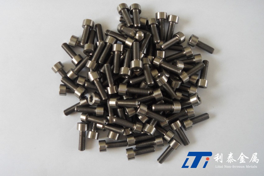 鈦內(nèi)六角螺栓、鈦螺母、標準件、鈦螺絲 
